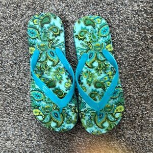Old Navy Teal Flip Flops